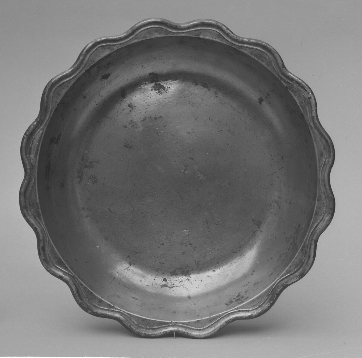 Dish, Pewter, German 