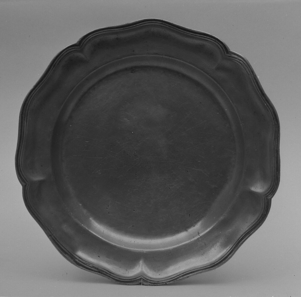 Pair of dishes, Pewter, French