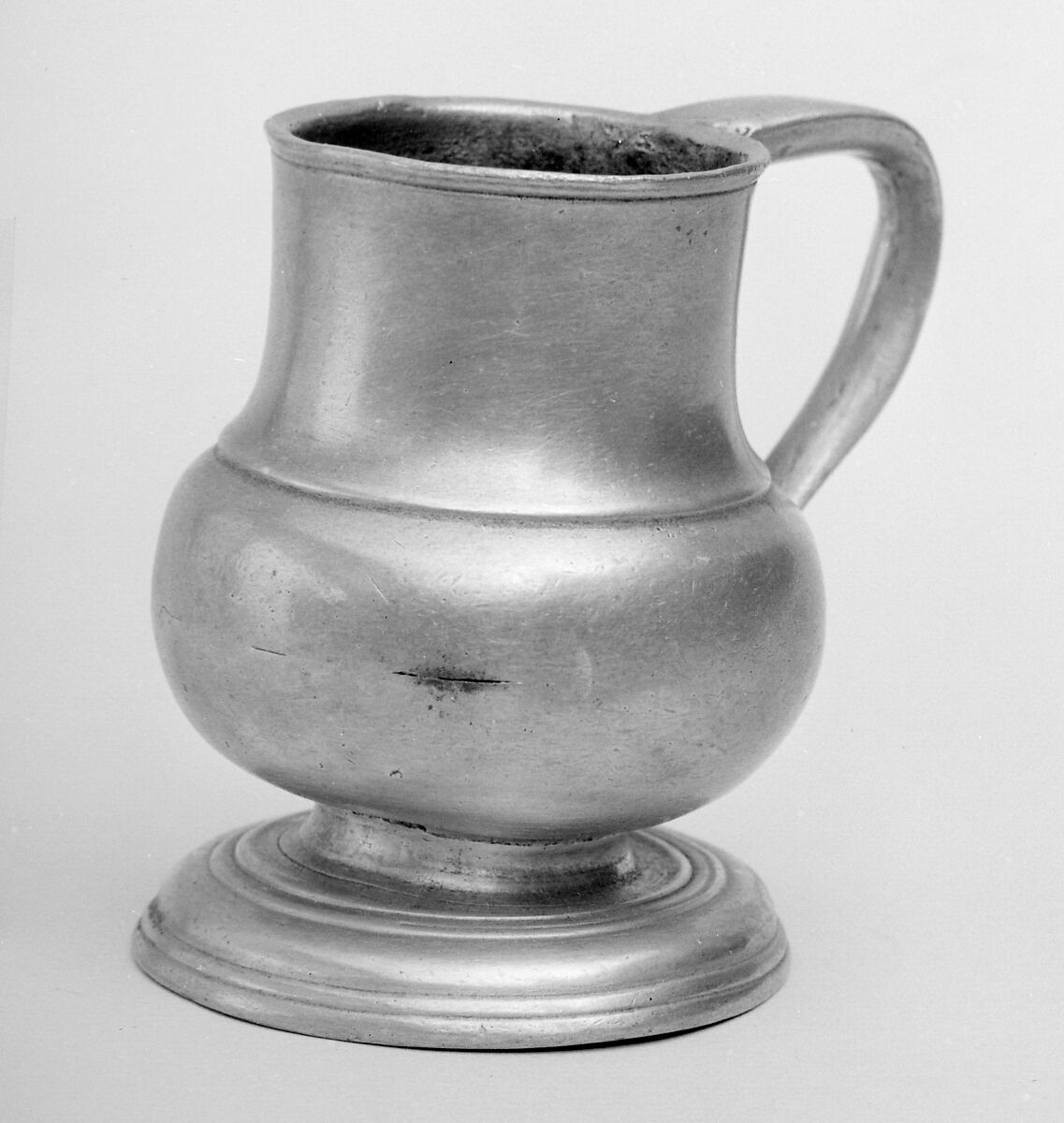 Jug, Pewter, possibly French 
