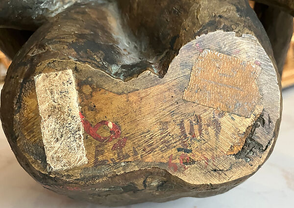 Seated statuette, Georg Kolbe (German, Waldheim 1877–1947 Berlin), Bronze, German, Berlin