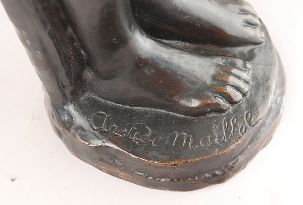 Standing Bather, Aristide Maillol (French, Banyuls-sur-Mer 1861–1944 Perpignan), Bronze, French