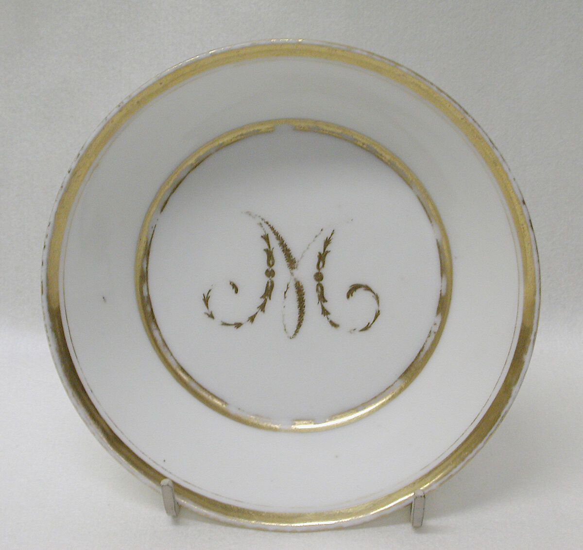 Cup and saucer, Etienne Blancheron (Rue de Crussol, Rue des Trois Bornes), Hard-paste porcelain, French, Paris