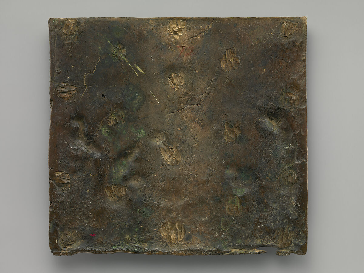 Anointment of the dead Christ, Probably cast by Fra Domenico Portigiani, Bronze, Italian, Florence