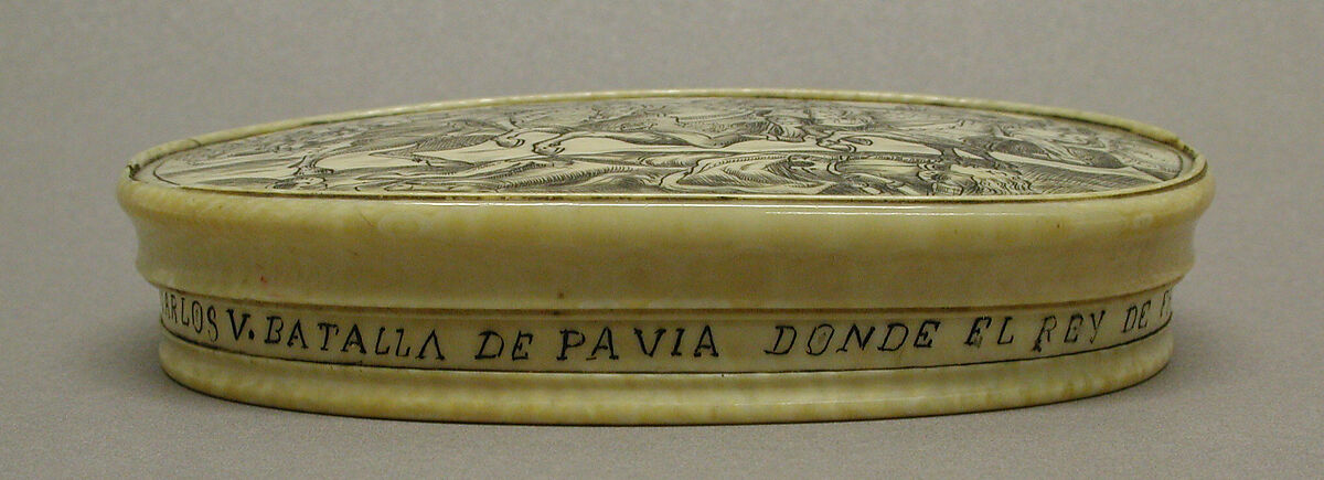 The Battle of Pavia, Ivory, possibly Spanish