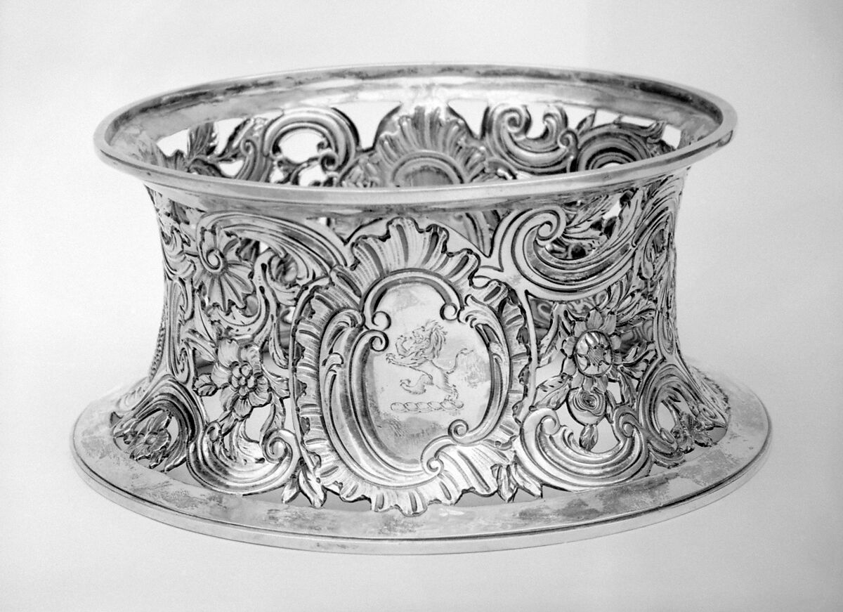 Dish ring, Silver, Irish, Dublin 