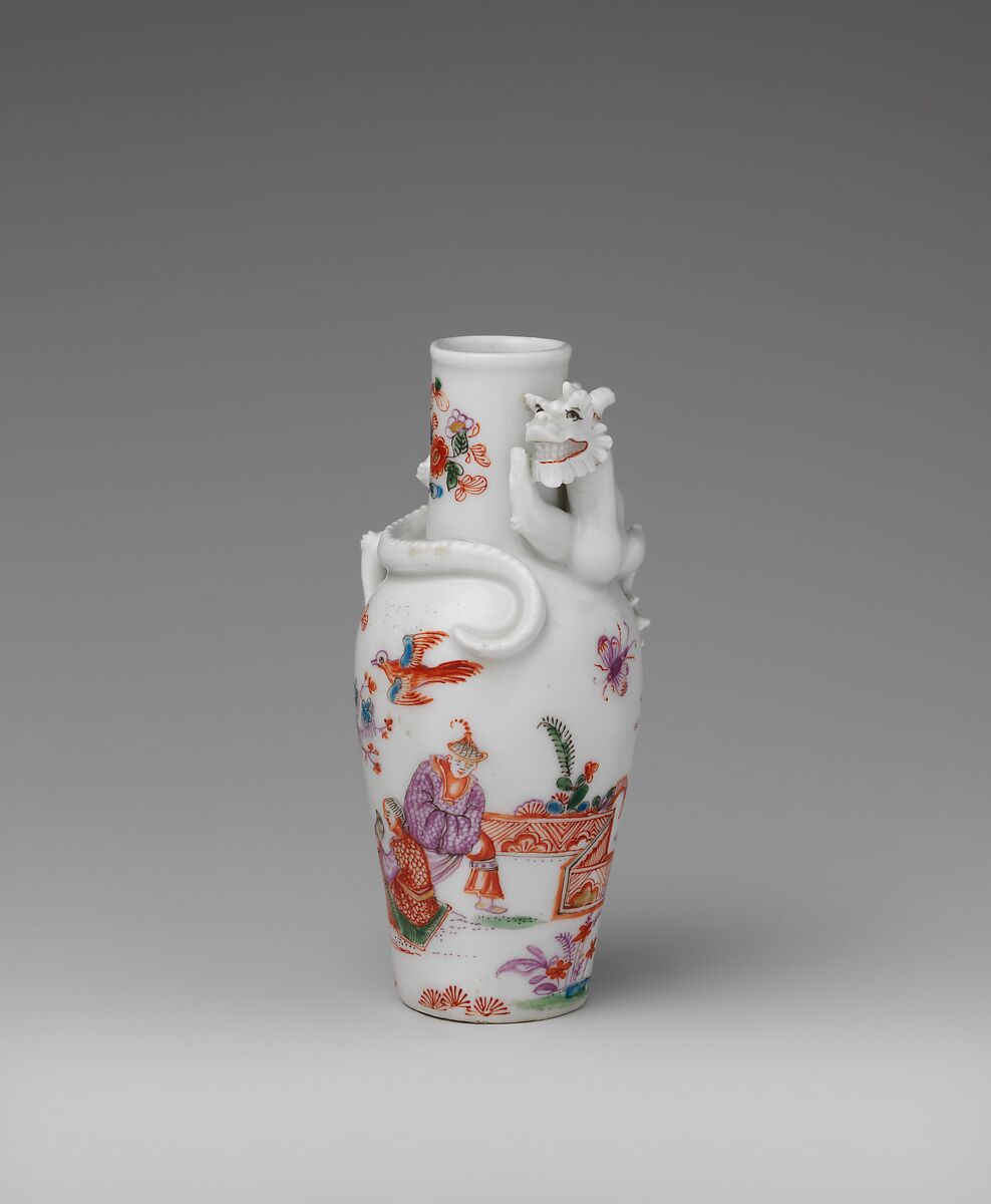 Vase, Vienna, Hard-paste porcelain, Austrian, Vienna 