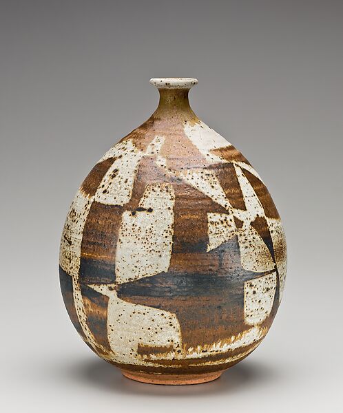 Vase, Paul Soldner (American, Summerfield, Illinois 1921–2011 Claremont, California), Stoneware, American 