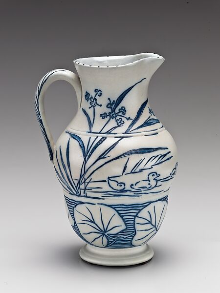Pitcher, Rookwood Pottery Company  American, Earthenware, American