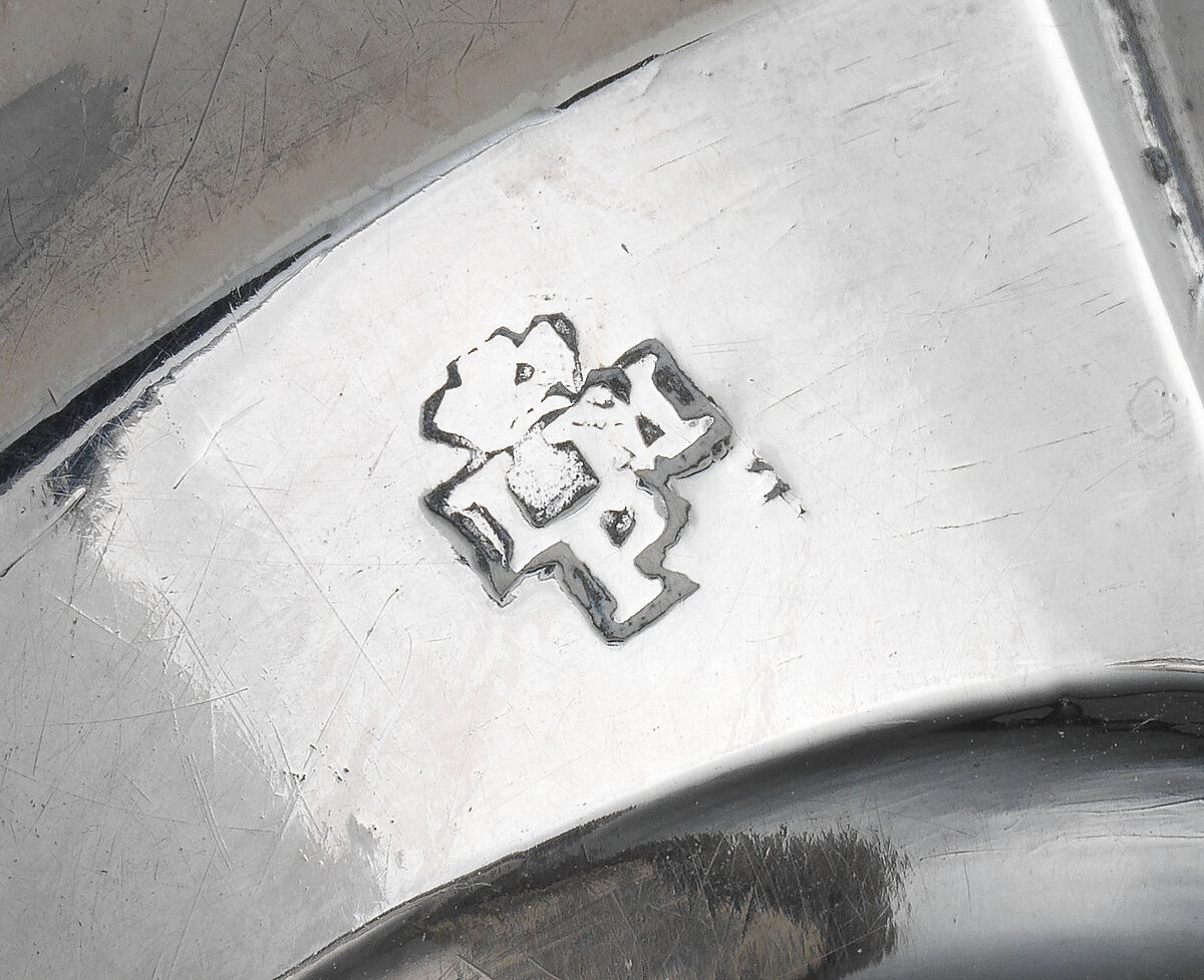 Teapot, I.M.P., Silver; ebony, French (Jurisdiction of Lille)