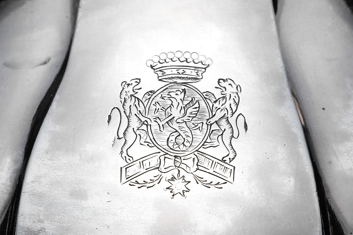 Teapot, I.M.P., Silver; ebony, French (Jurisdiction of Lille)