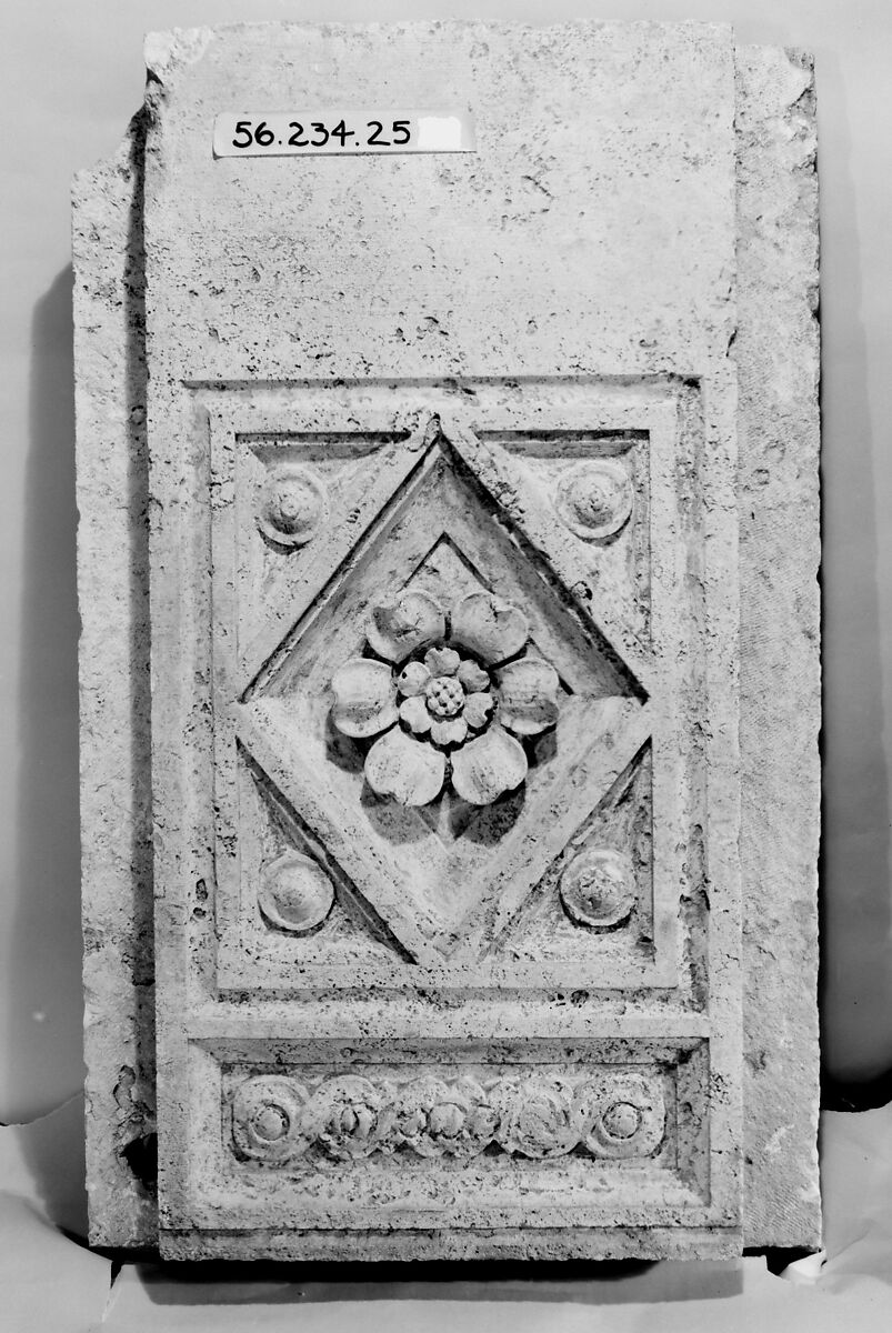 Cantoria, Travertine, iron, Central Italian