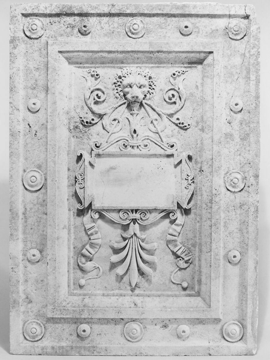 Cantoria, Travertine, iron, Central Italian