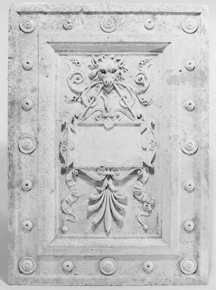 Cantoria, Travertine, iron, Central Italian