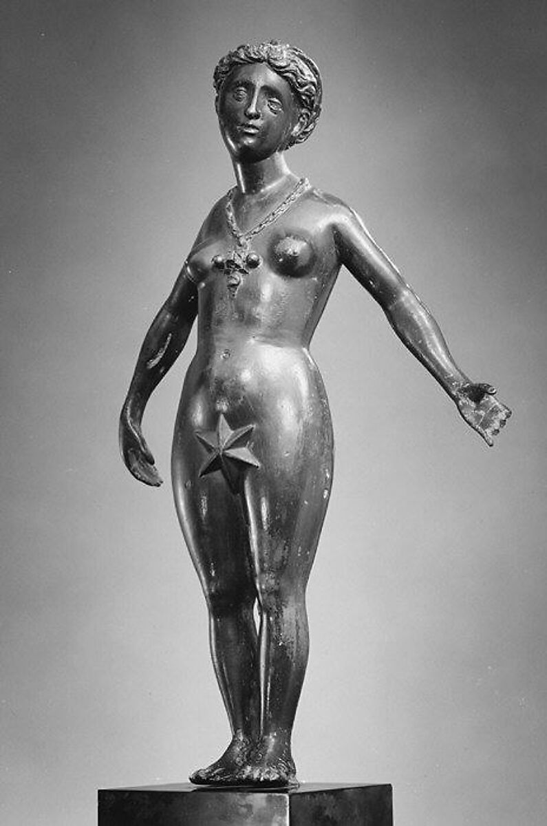 The Planet Venus, Bronze, with  traces of gilt and red undergilding, probably German, Augsburg 
