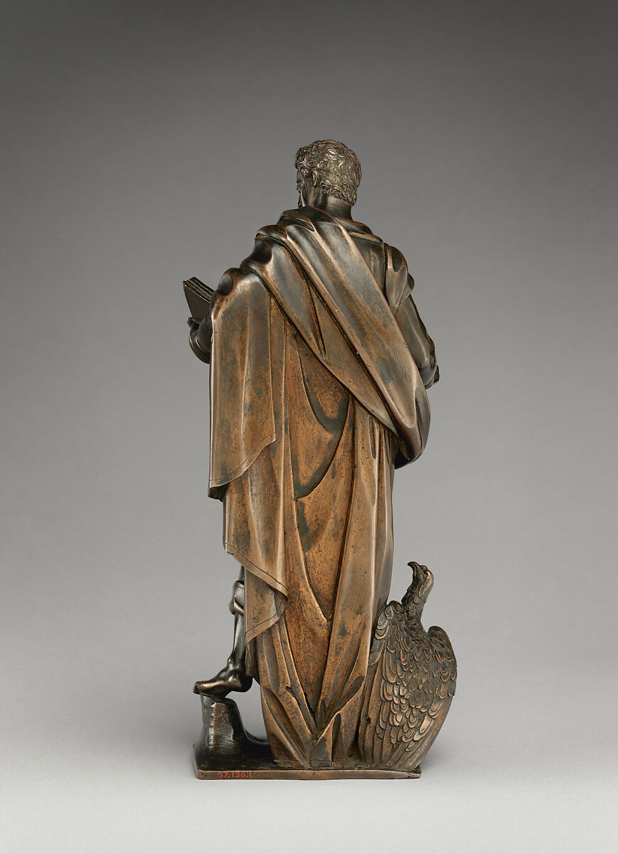 Saint John, Model and bronze cast by Antonio Susini (Italian, 1558–1624 Florence), Bronze, Italian, Florence