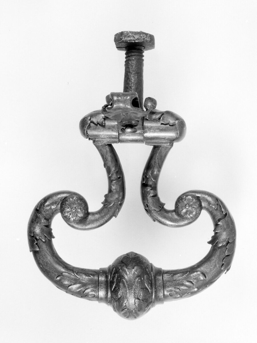 Door knocker, Iron, Italian 