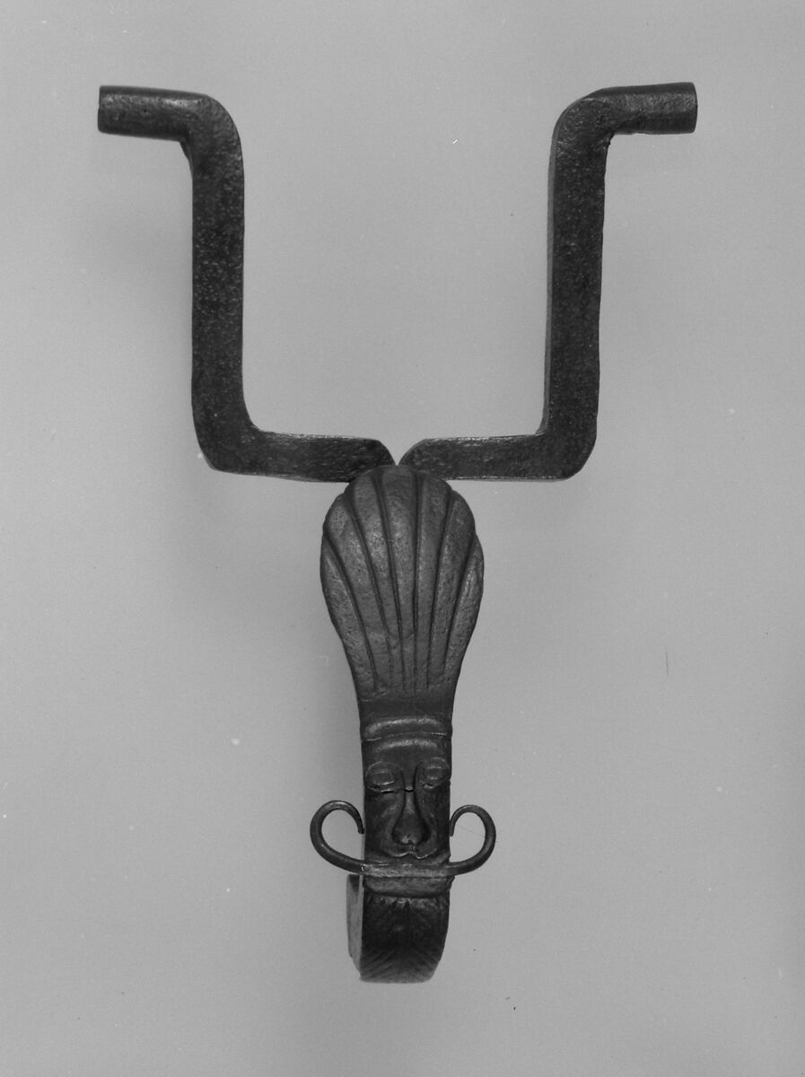 Door knocker, Iron, German 