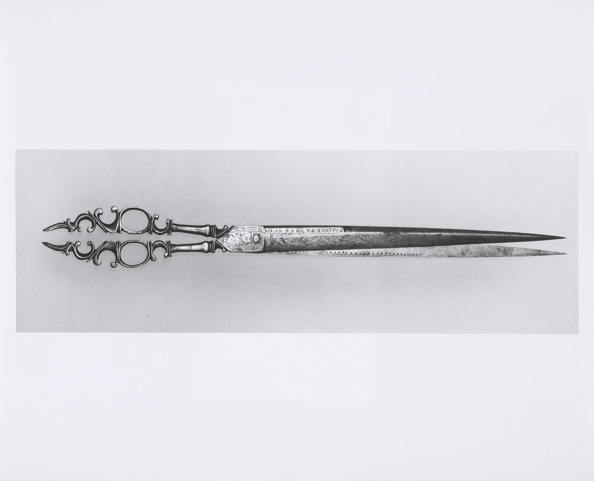 Gabriel de la Vega | Scissors | Spanish, Albacete | The Metropolitan Museum  of Art