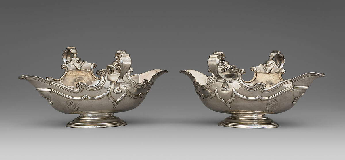Sauceboat (one of a pair), Paul de Lamerie (British, 1688–1751, active 1712–51), Silver, British, London