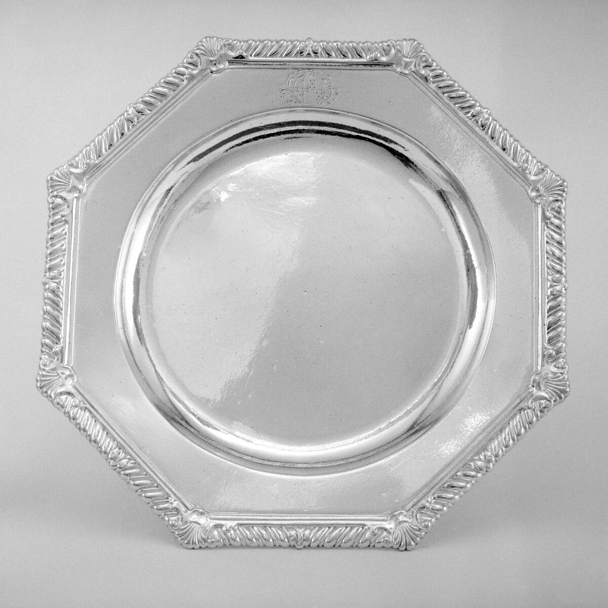 Set of four dishes, Paul de Lamerie (British, 1688–1751, active 1712–51), Silver, British, London 