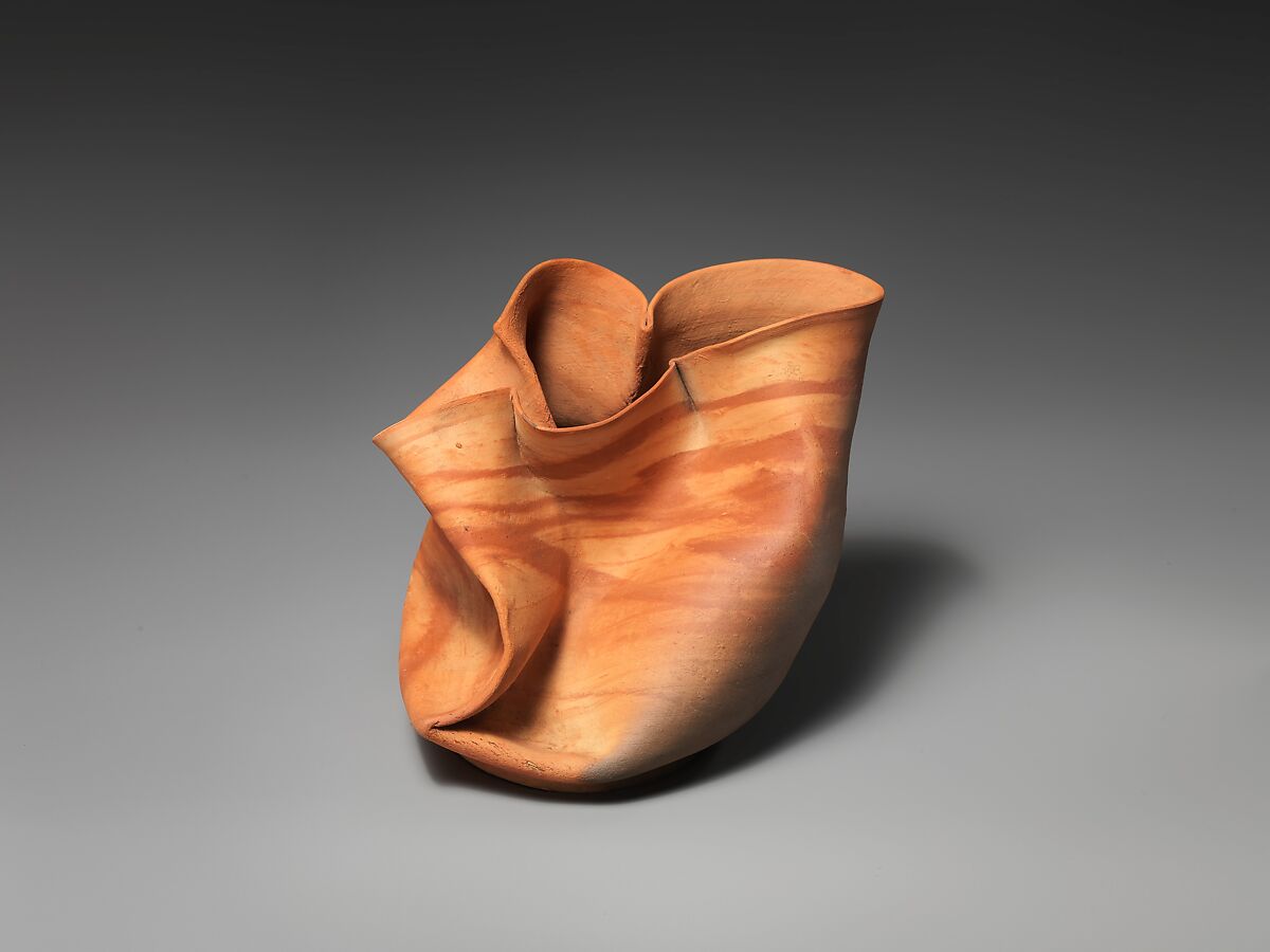 Bowl, George E. Ohr (American, Biloxi, Mississippi 1857–1918  Biloxi, Mississippi), Earthenware, American