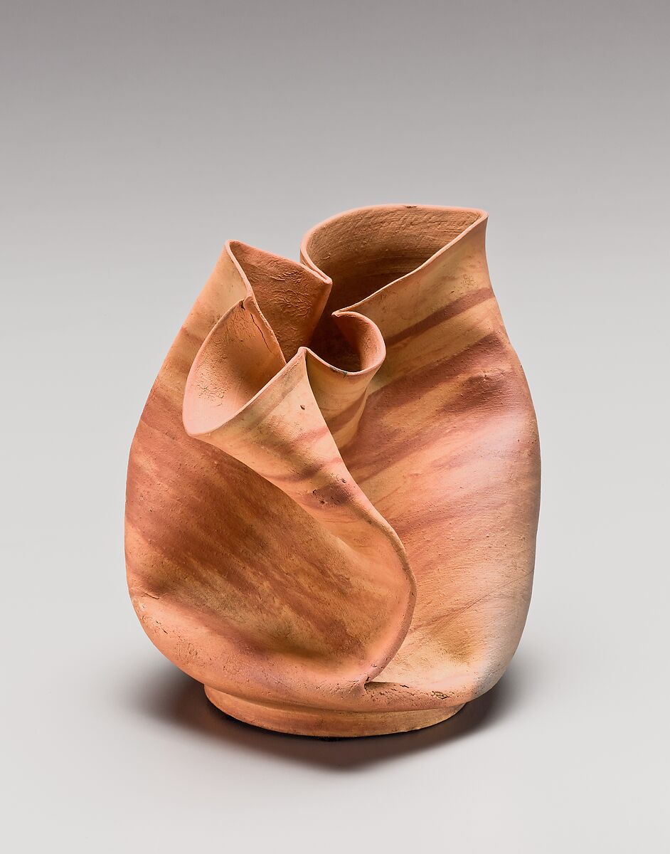 Bowl, George E. Ohr (American, Biloxi, Mississippi 1857–1918  Biloxi, Mississippi), Earthenware, American