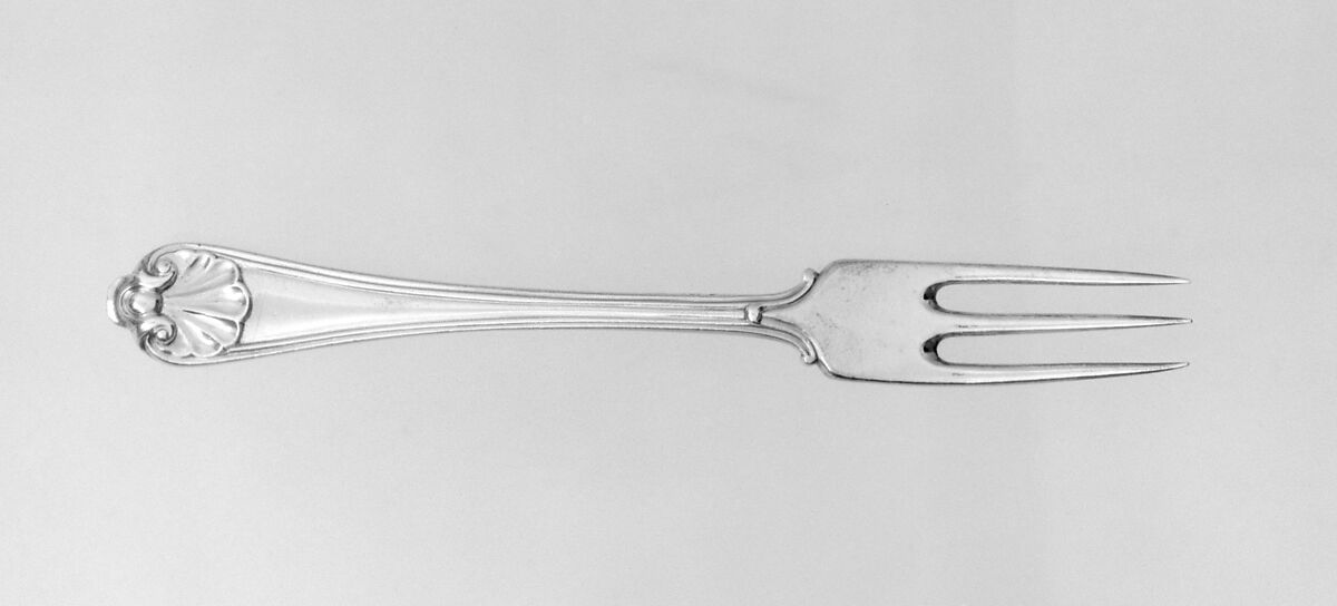 Six forks, Paul de Lamerie (British, 1688–1751, active 1712–51), Silver gilt, British, London