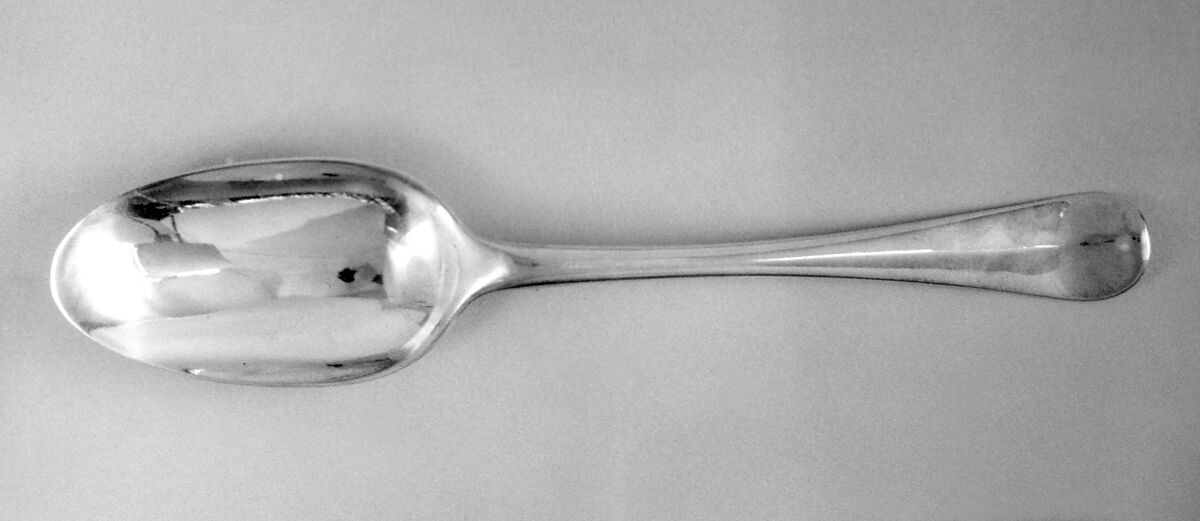 Spoon, David Willaume I (British, 1658–1741), Silver, British, London