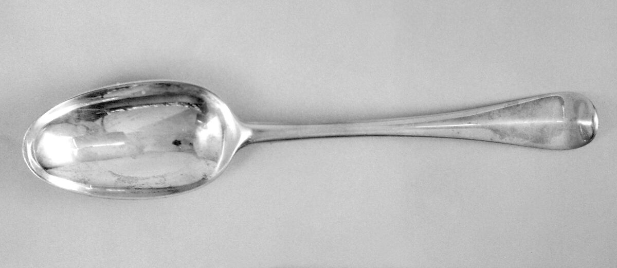Spoon, Benjamin Watts (active 1698–1727 or later), Silver, British, London 