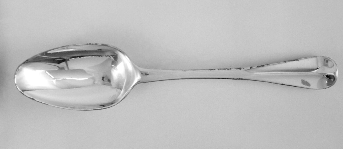 Spoon, Benjamin Watts (active 1698–1727 or later), Silver, British, London 