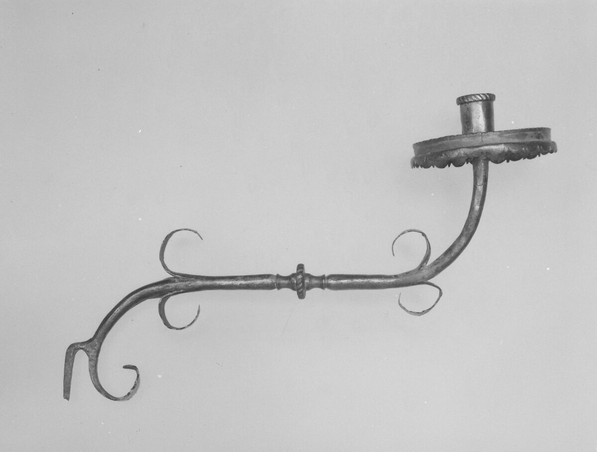 Set of six sconces, Iron, probably Italian