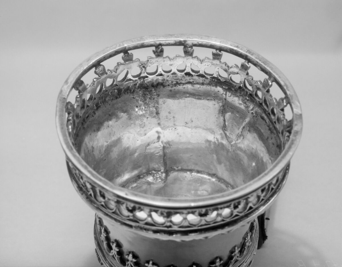 Beaker on stand, Silver gilt, German