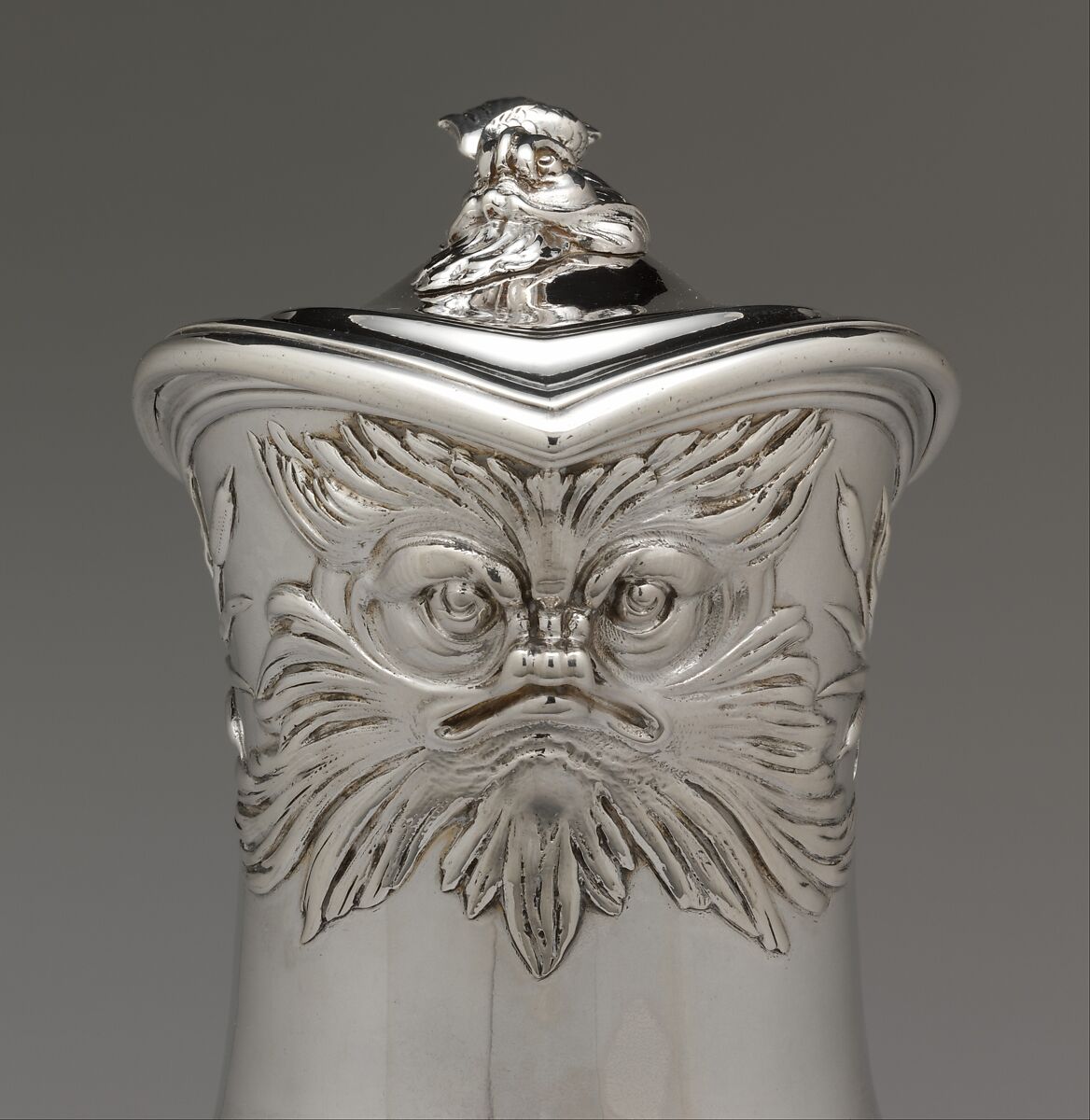 Ewer, Marc Bazille (1706–1777, master 1732), Silver, French, Montpellier