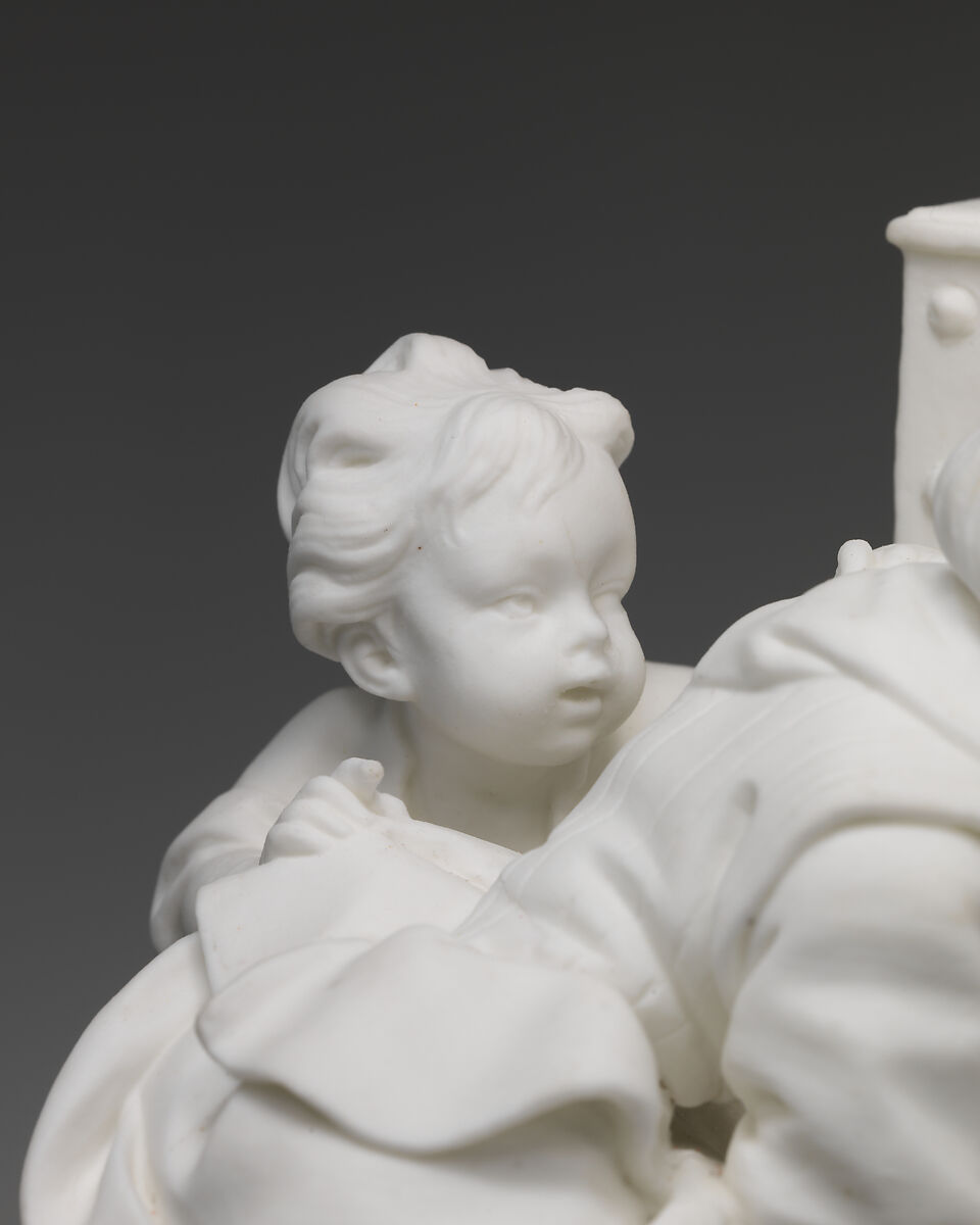 The Magic Lantern, Sèvres Manufactory (French, 1740–present), Soft-paste biscuit porcelain, French, Sèvres