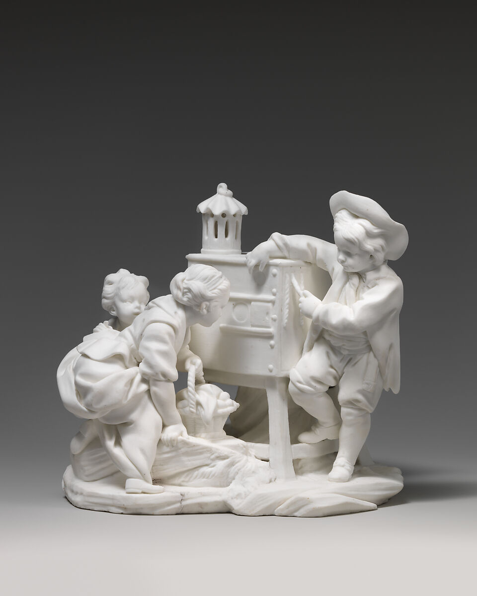 The Magic Lantern, Sèvres Manufactory  French, Soft-paste biscuit porcelain, French, Sèvres