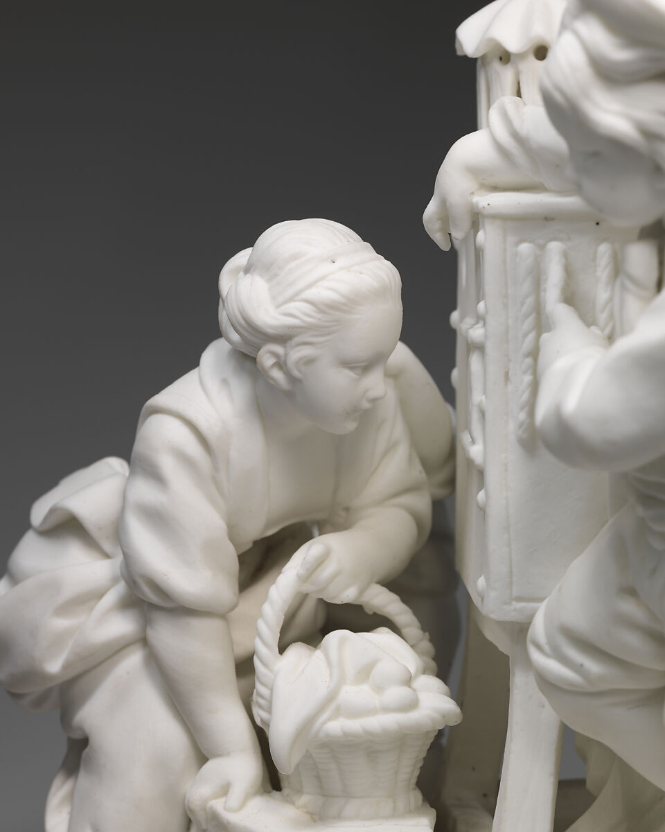 The Magic Lantern, Sèvres Manufactory (French, 1740–present), Soft-paste biscuit porcelain, French, Sèvres