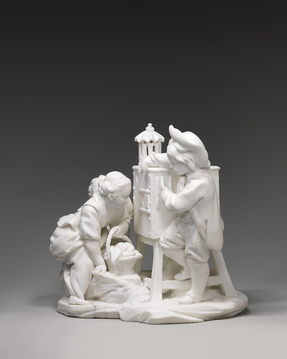 The Magic Lantern, Sèvres Manufactory (French, 1740–present), Soft-paste biscuit porcelain, French, Sèvres