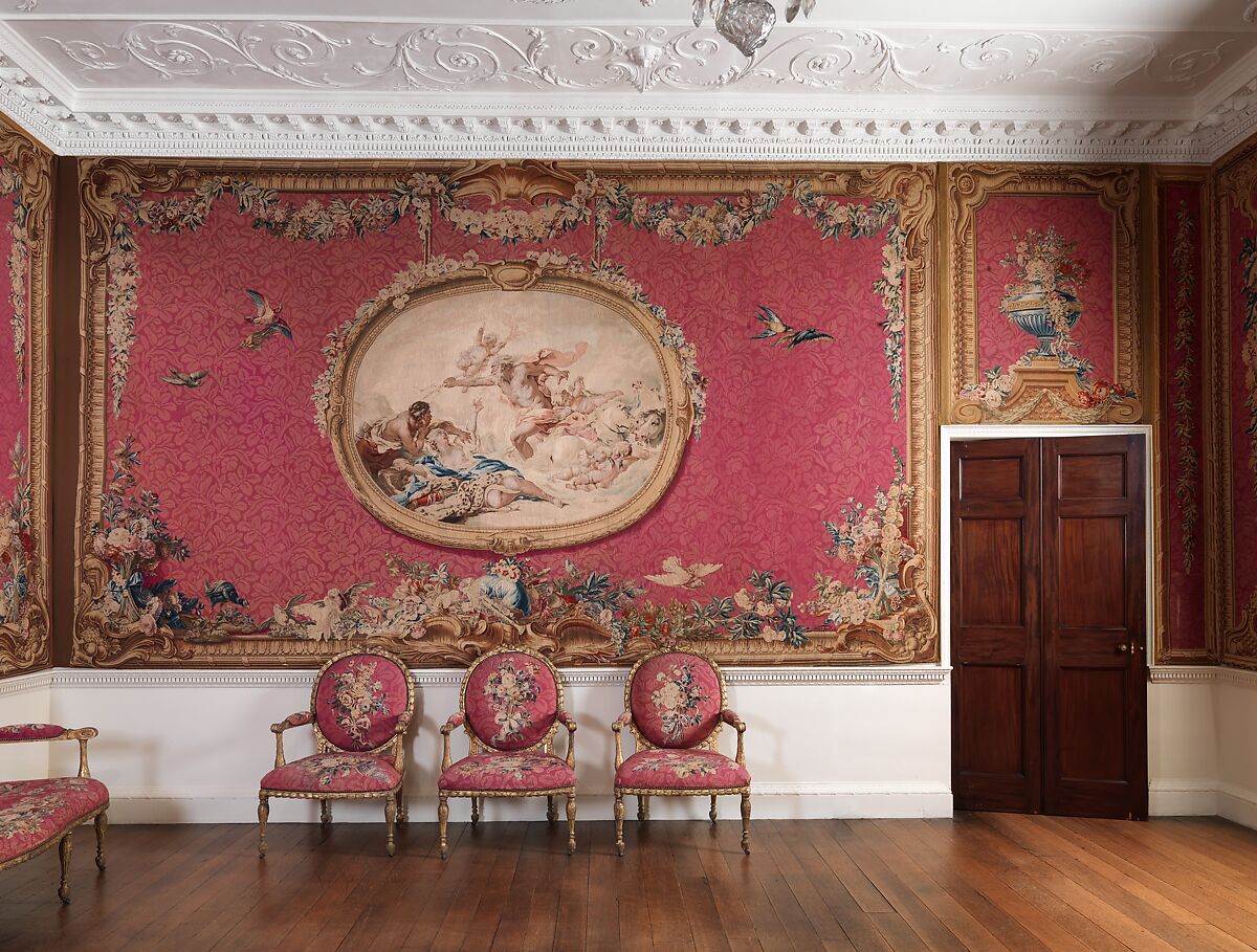 Allegory of Water (Neptune Rescuing Amymone), General conception by Jacques Germain Soufflot (French, Irancy 1713–1780 Paris), Wool, silk (22-24 warps per inch, 9-10 per cm), French, Paris