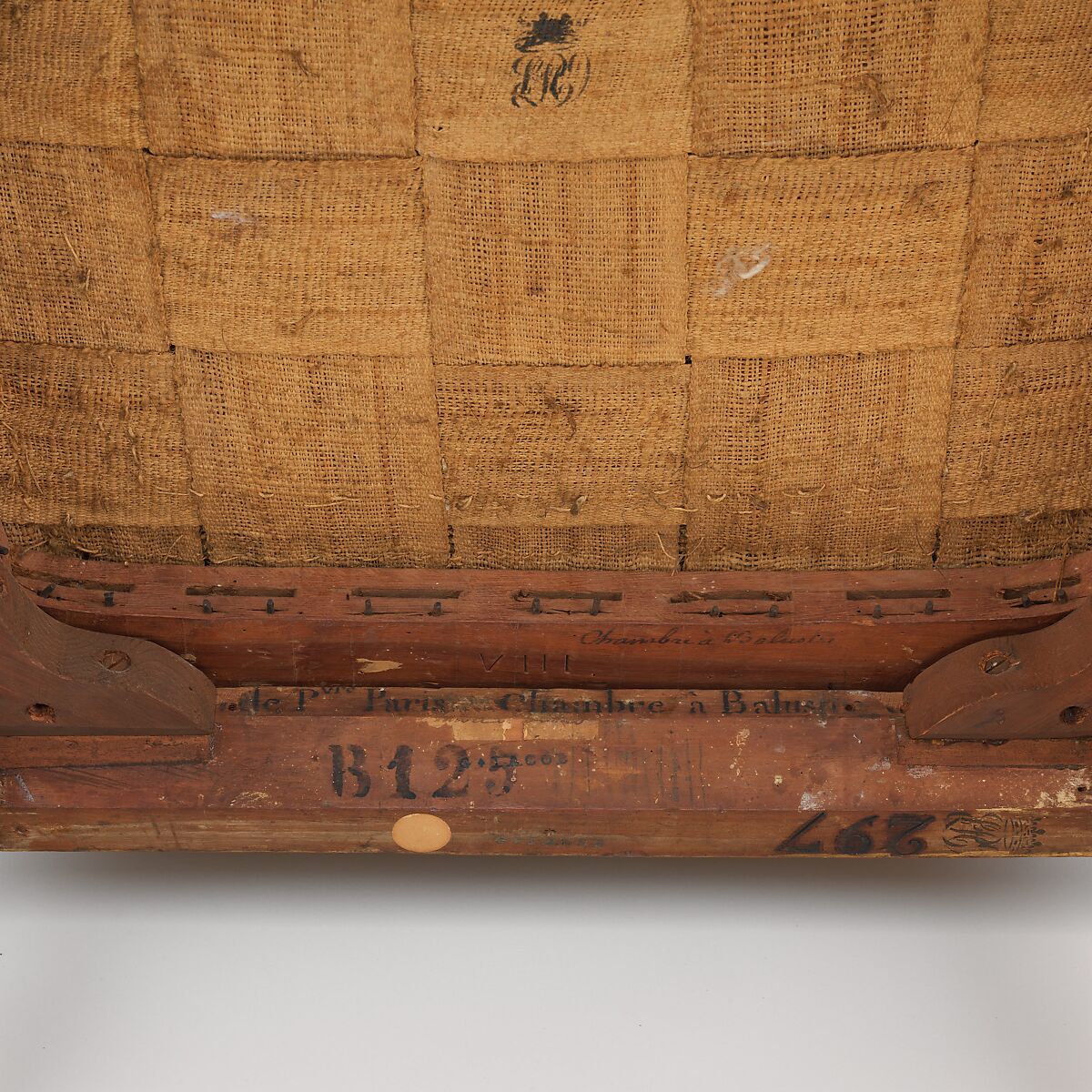 Armchair (Fauteuil à la reine) (one of a pair) (part of a set), Georges Jacob (French, Cheny 1739–1814 Paris), Carved and gilded walnut; embroidered silk satin, French, Paris