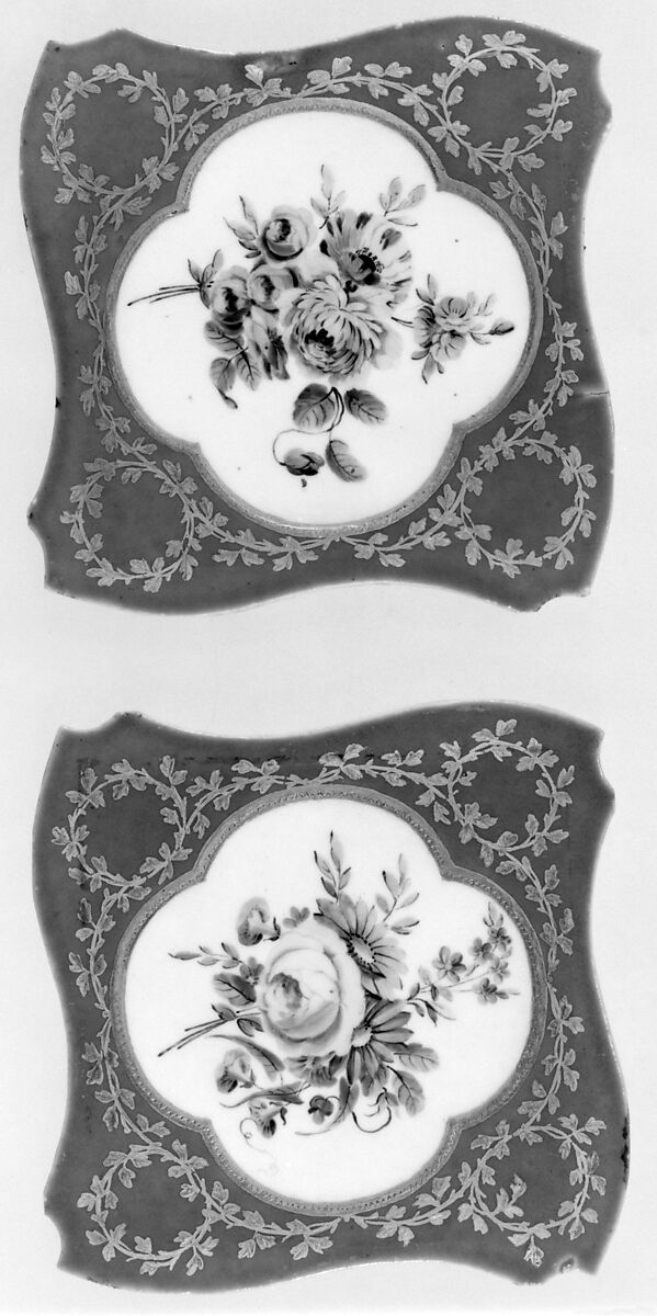 Cabinet, Porcelain plaques by Sèvres Manufactory (French, 1740–present), Oak, tulipwood, gilt bronze, soft-paste porcelain, marble, mirror glass, French, Paris and Sèvres