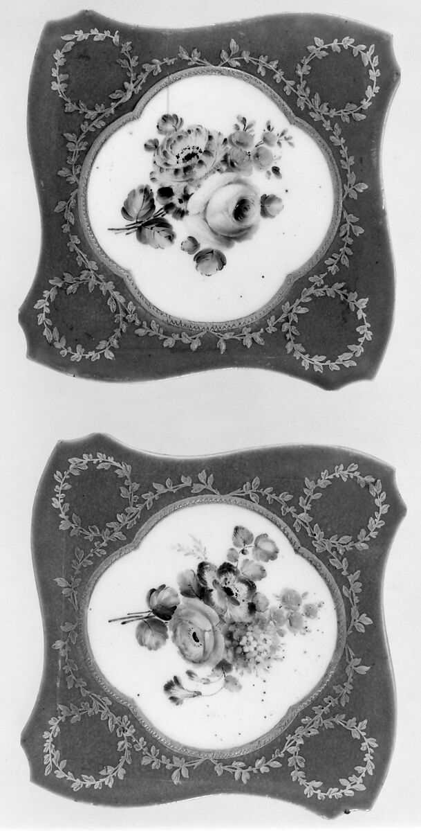 Cabinet, Porcelain plaques by Sèvres Manufactory (French, 1740–present), Oak, tulipwood, gilt bronze, soft-paste porcelain, marble, mirror glass, French, Paris and Sèvres