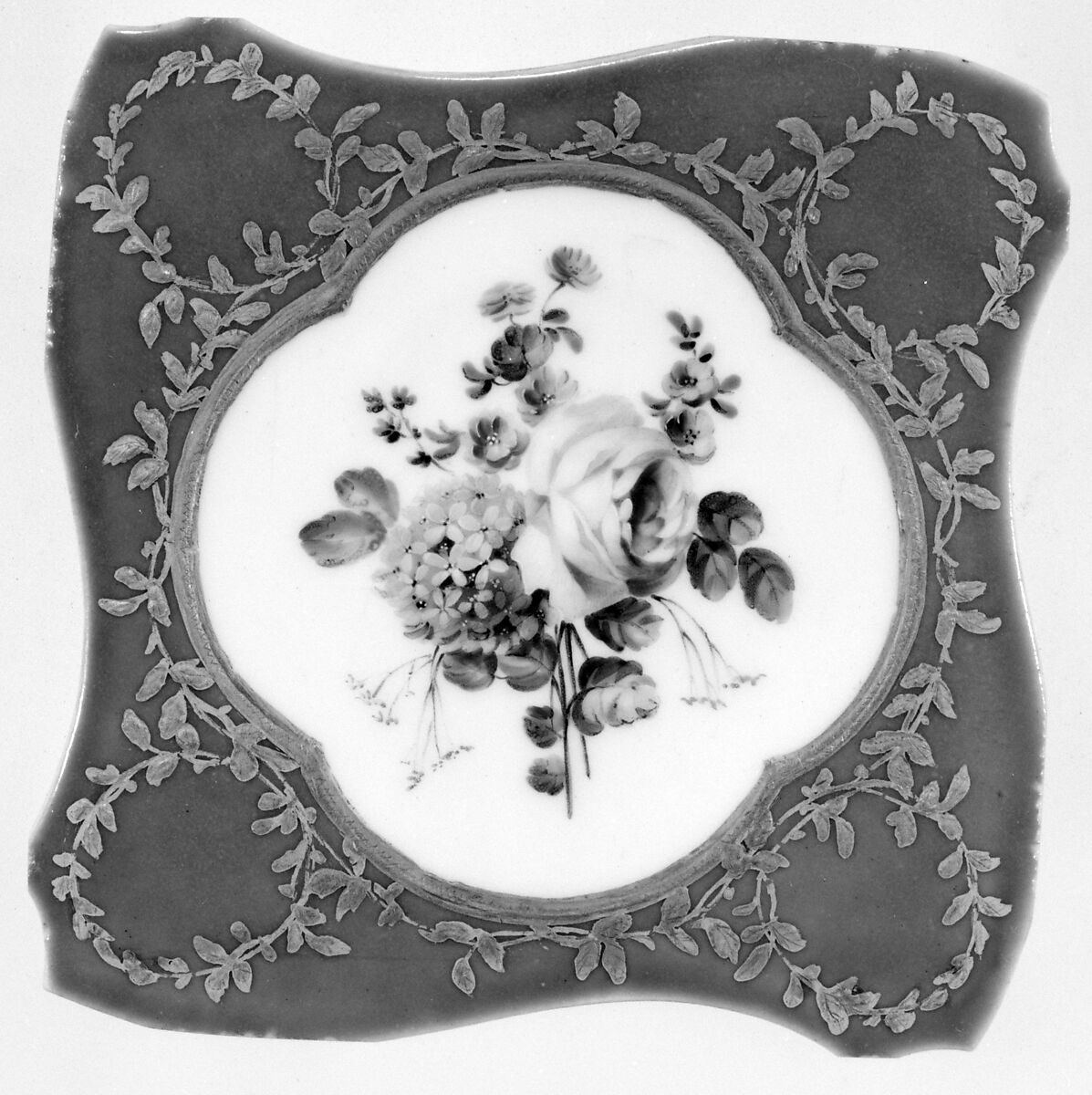 Cabinet, Porcelain plaques by Sèvres Manufactory (French, 1740–present), Oak, tulipwood, gilt bronze, soft-paste porcelain, marble, mirror glass, French, Paris and Sèvres