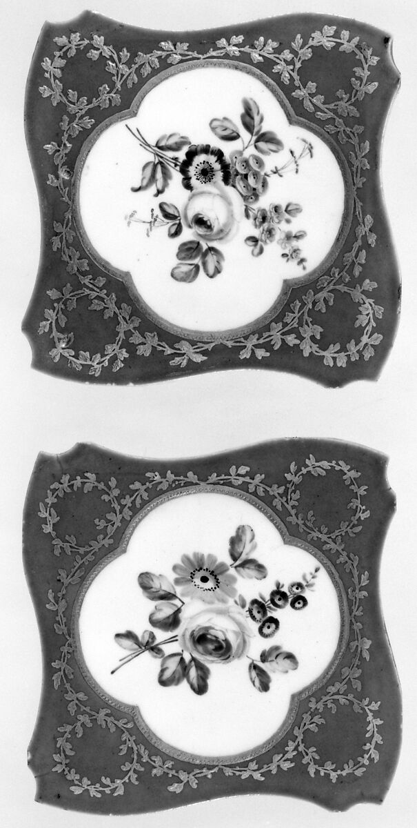 Cabinet, Porcelain plaques by Sèvres Manufactory (French, 1740–present), Oak, tulipwood, gilt bronze, soft-paste porcelain, marble, mirror glass, French, Paris and Sèvres