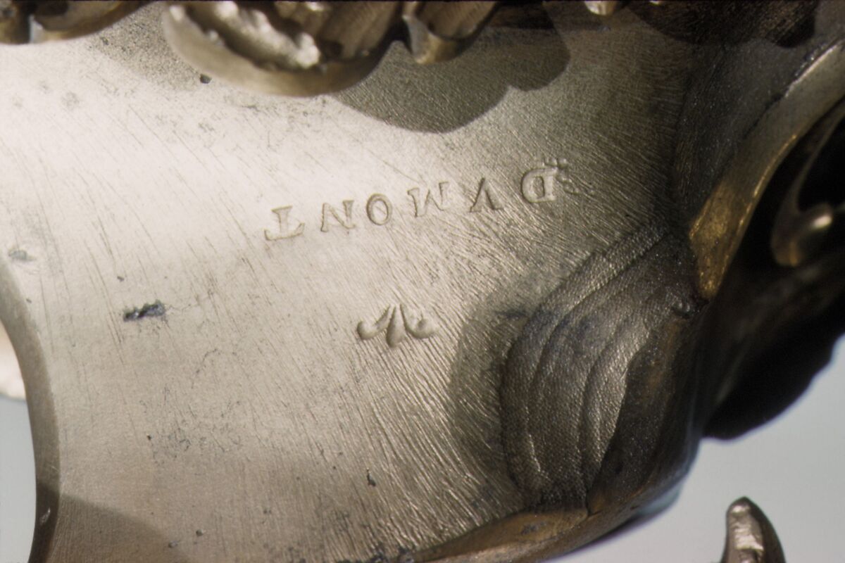 Musical mantel clock (Pendule avec boîte à musique), Clockmaker: Jean Baptiste Martre (born 1734, working 1770–85), Case of gilt bronze, French, Bordeaux