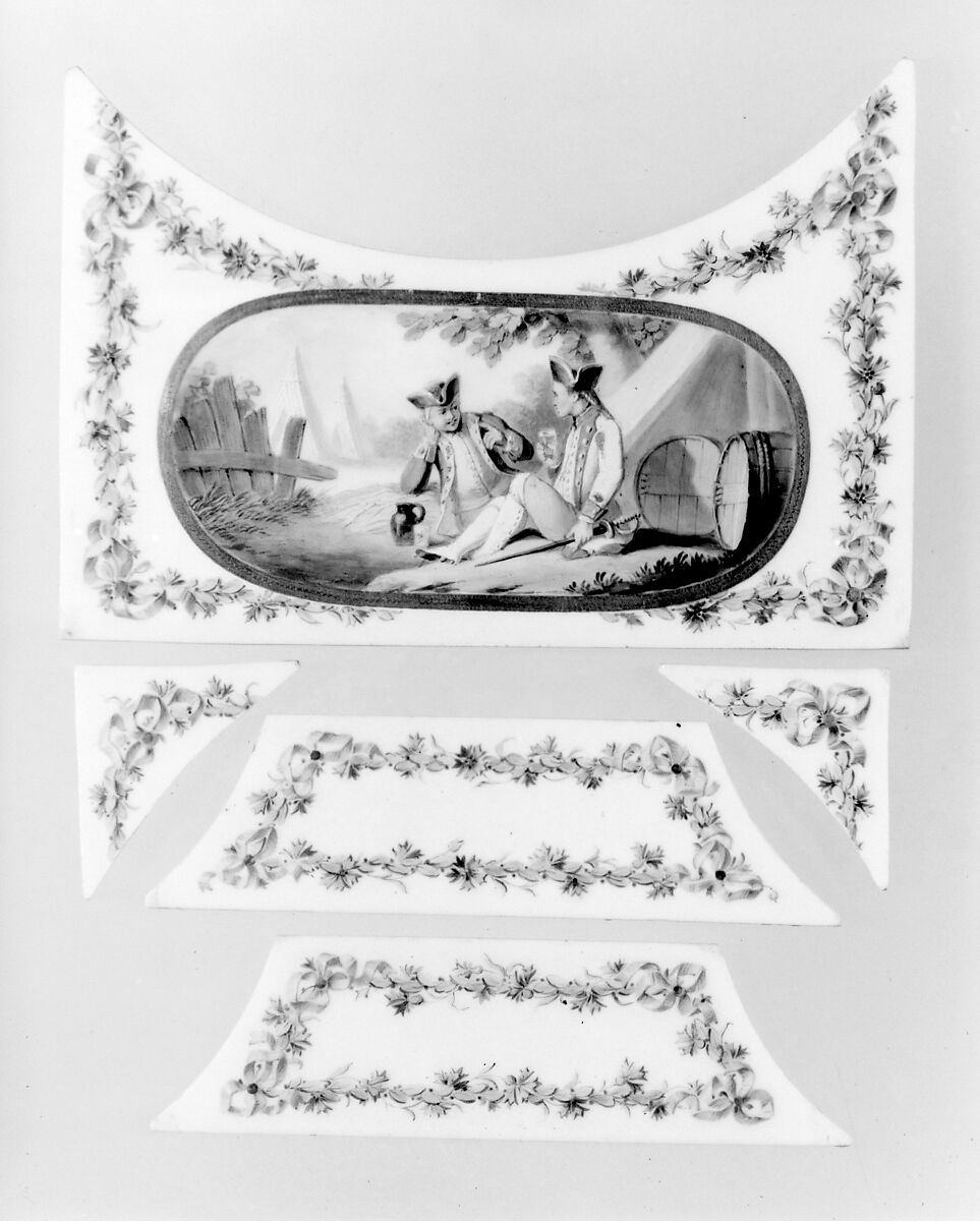 Clock, Porcelain plaques by Sèvres Manufactory (French, 1740–present), Gilt bronze, porcelain, enamel, brass, steel, French