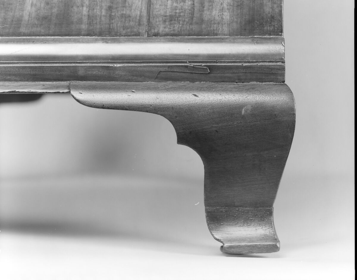 Chest of drawers, John Townsend (1732–1809), Mahogany, tulip poplar, pine, chestnut, American