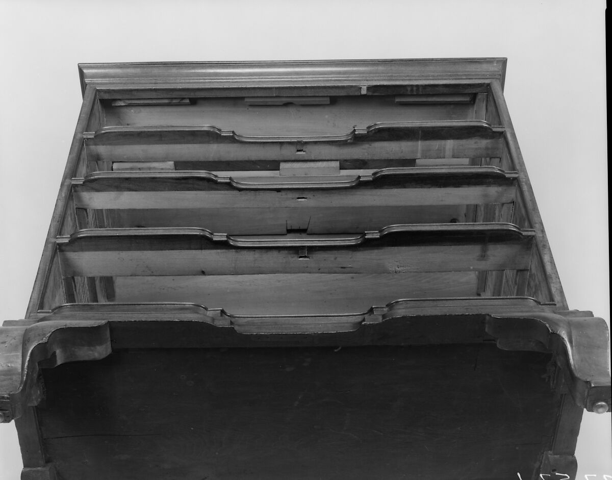 Chest of drawers, John Townsend (1732–1809), Mahogany, tulip poplar, pine, chestnut, American