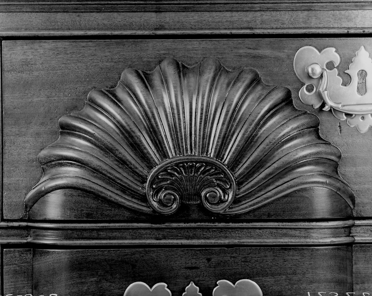 Chest of drawers, John Townsend (1732–1809), Mahogany, tulip poplar, pine, chestnut, American