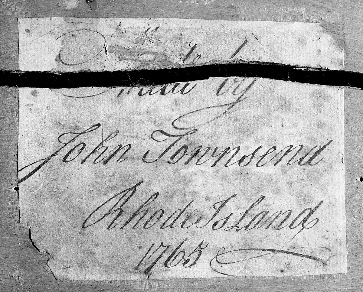 Chest of drawers, John Townsend (1732–1809), Mahogany, tulip poplar, pine, chestnut, American