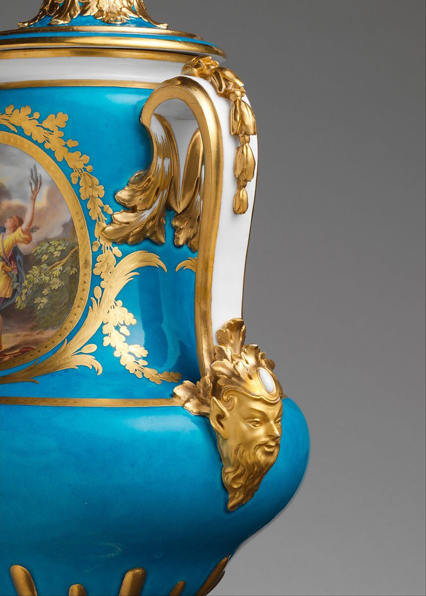 Vase with cover (vase B de 1780) (one of a pair), Sèvres Manufactory (French, 1740–present), Soft-paste porcelain, French, Sèvres